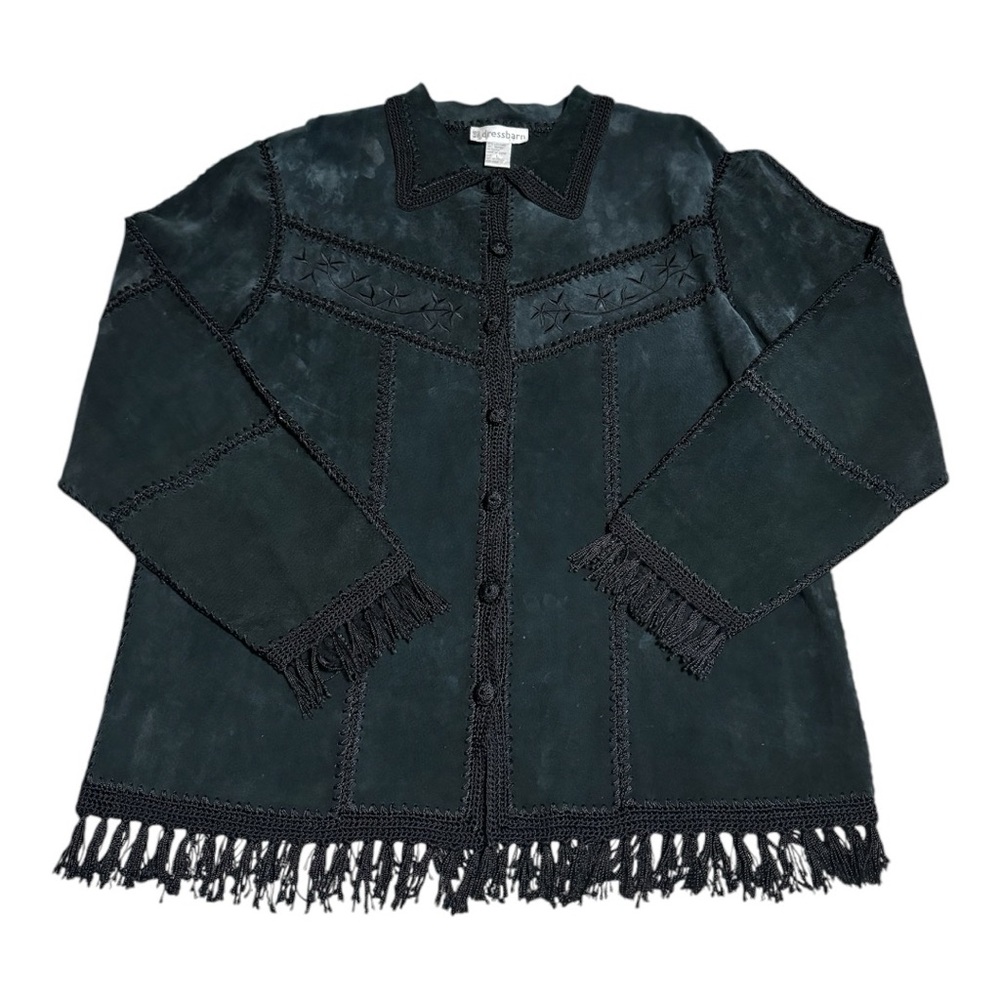 Geniune leather/suede jacket